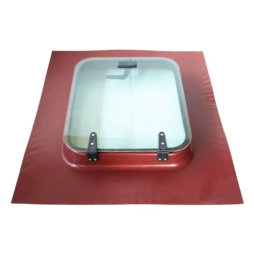 Çatı Çıkış Kapağı 83x90 Shıngıl Camlı Ral 3009